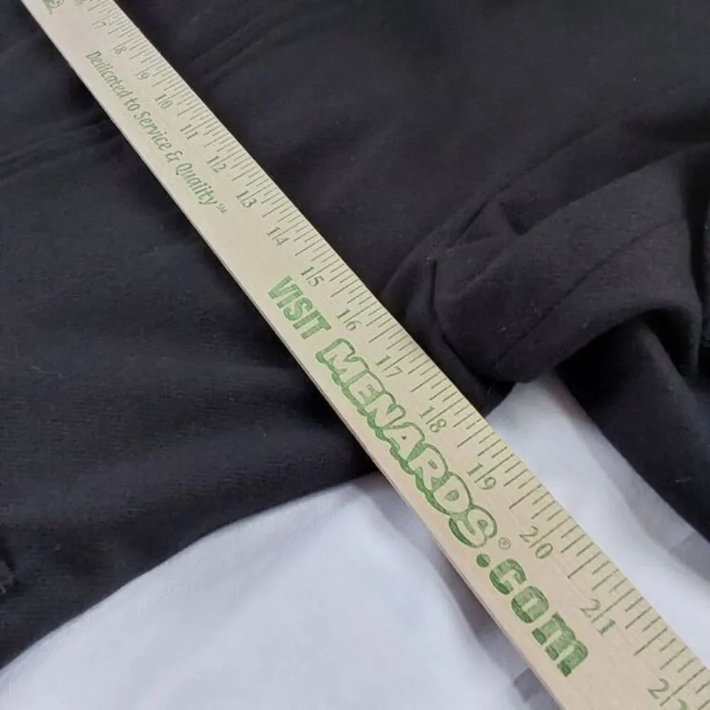 SAG HARBOR Women's‎ Black  Zip Jacket Dress Coat 100% Pure Wool, Size 4 Petite - Picture 6 of 7